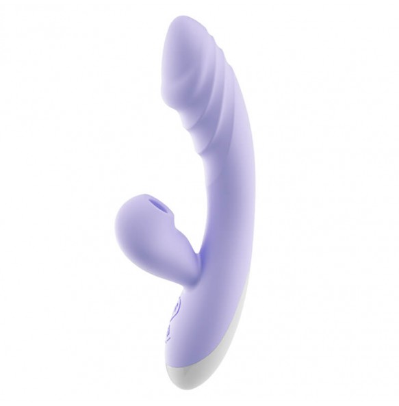 MizzZee - MystiPleasure Suction Vibrator (Chargeable - Purple)